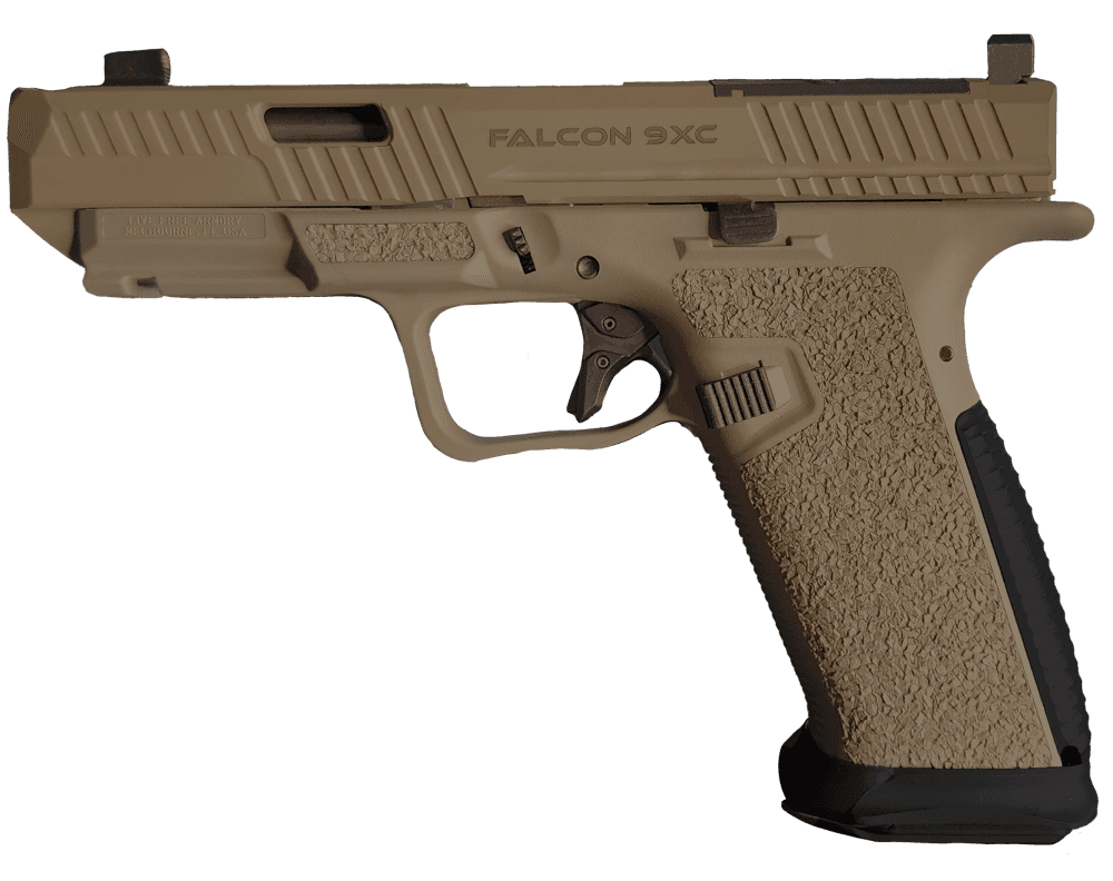 Pistolet LFA Falcon 9XC (9x19) Black lub FDE