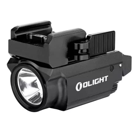 Latarka na broń z celownikiem laserowym Olight BALDR Mini - 600 lumenów, Green Laser