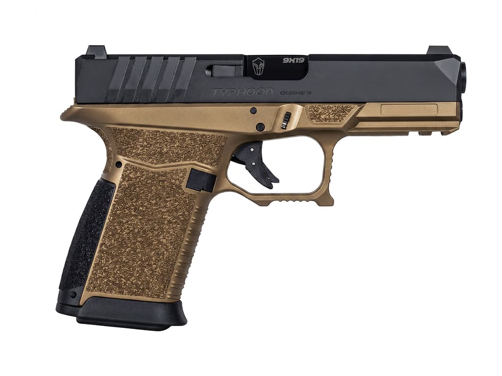 NOWOŚĆ!!! Typhoon Quake9 9mm (9х19) kolor Bronze