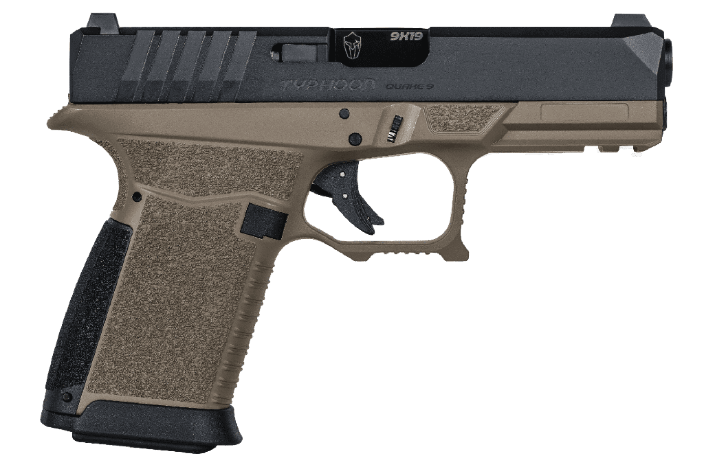 NOWOŚĆ!!! Typhoon Quake9 9mm (9х19) kolor FDE