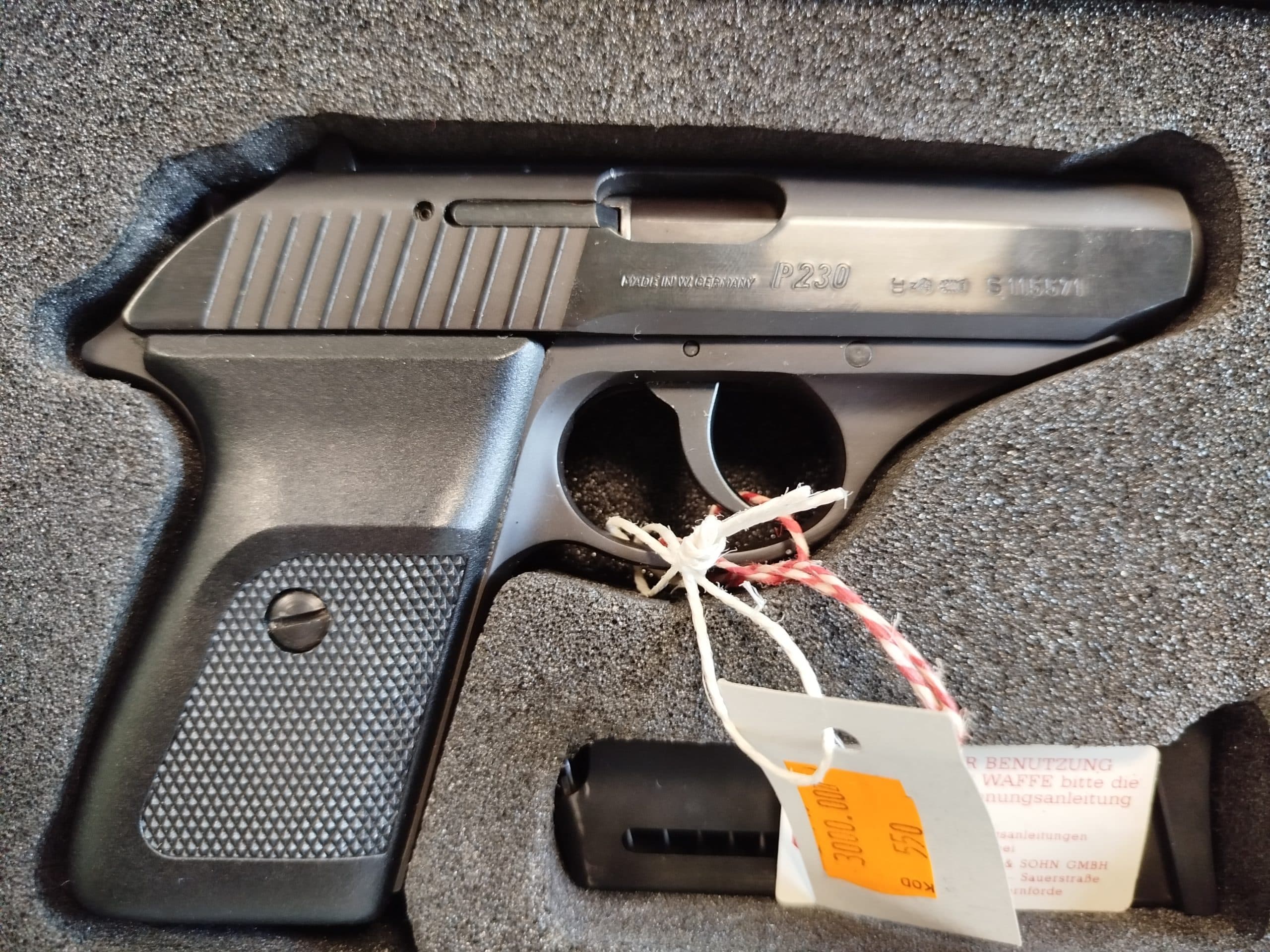 Sig Sauer P230 kaliber 9x18 mm Police Ultra
