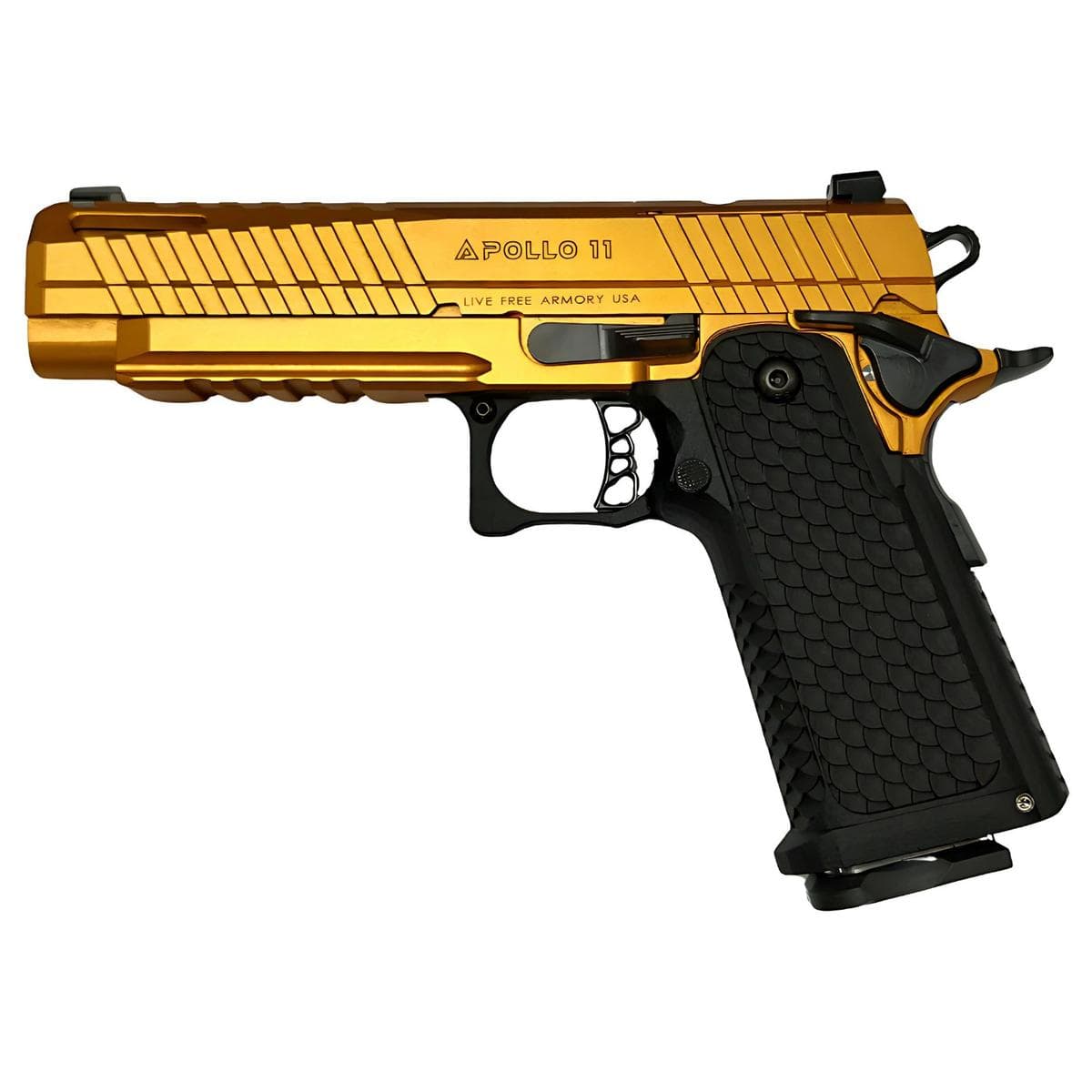 LFA Apollo 11 COMPACT - Custom CERAKOTE GOLD RMSC OPTIC CUT