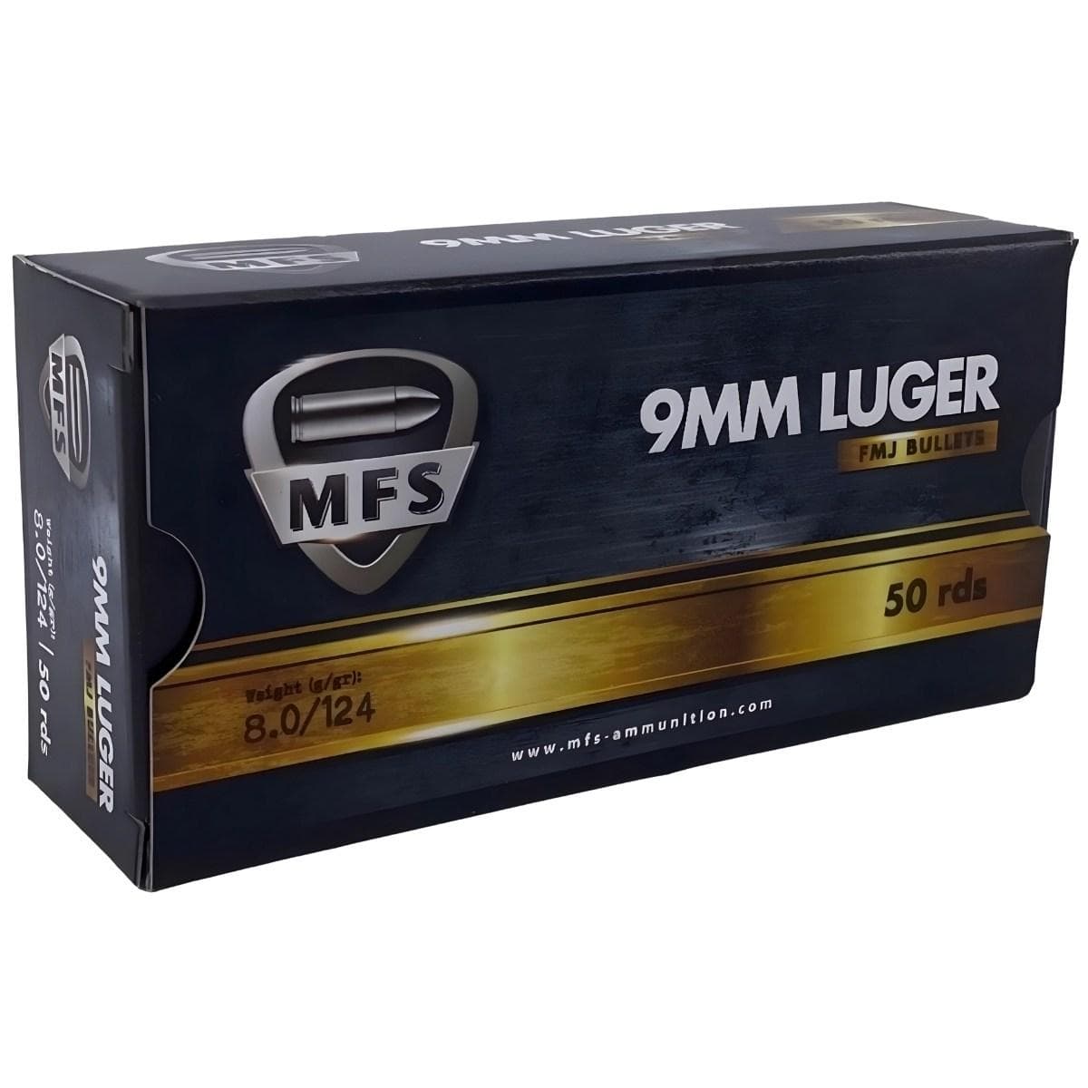 MFS 9x19 8g FMJ Węgierska