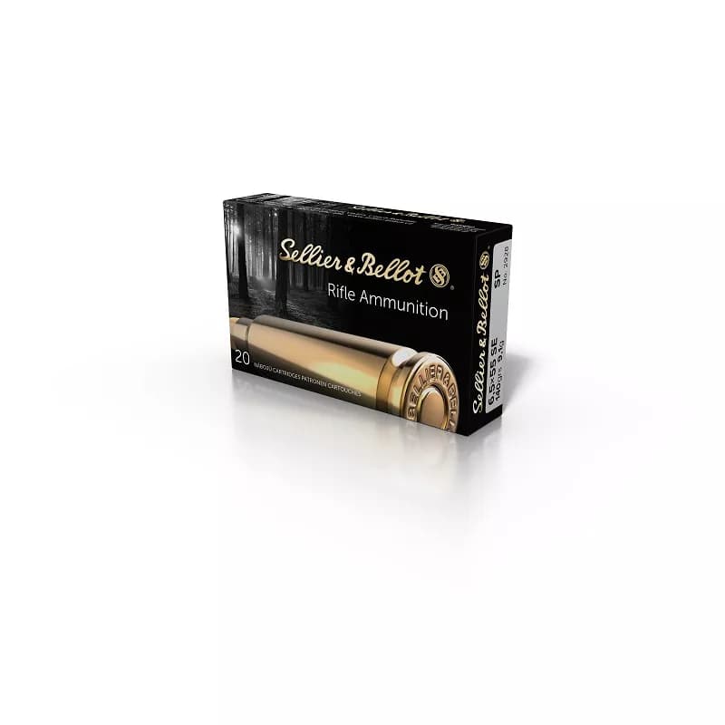 S&B 6,5x55 SE FMJ TRAINING 9,1g/140gr